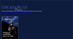 Desktop Screenshot of chicagobluesdance.com